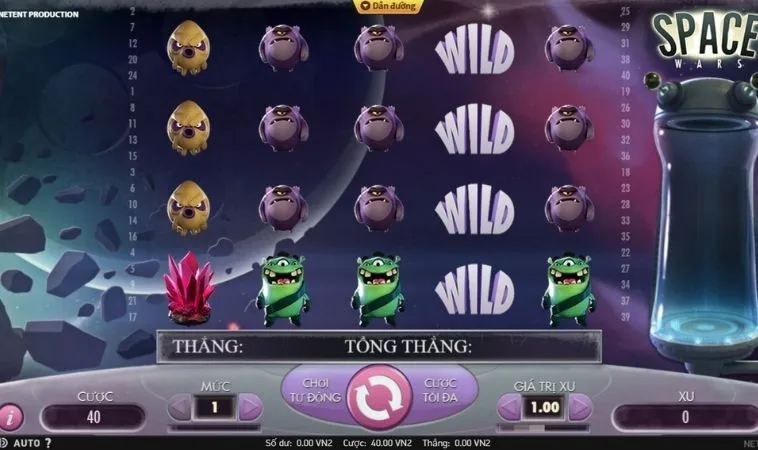 Giao diện chơi Nổ Hũ Vũ Trụ Tại B52 Club