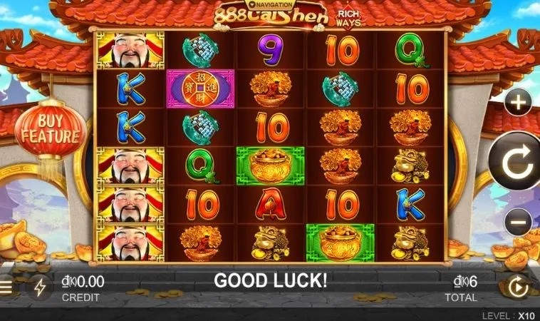 Đồ họa game Nổ Hũ Thần Tài Tại B52 Club thiết kế bắt mắt